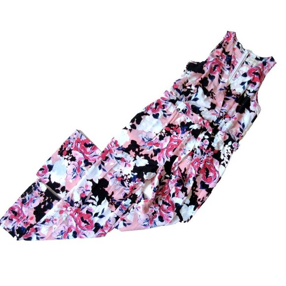 NWT Yumi Kim Daffney in Endless Love Floral Print Silk Jumpsuit M x 31 - Picture 3 of 7